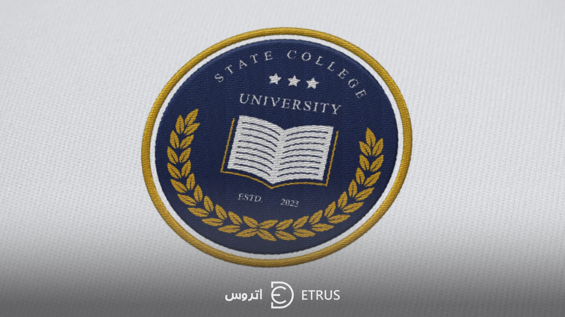 لوگو امبلم چیست؟ راز طراحی لوگویی که حس اصالت و اعتماد میدهد! university logo9 emblem logo